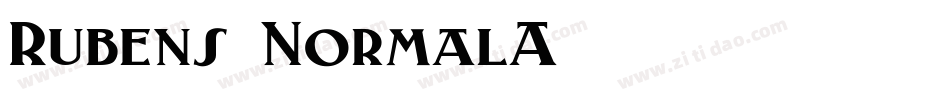 Rubens NormalA字体转换